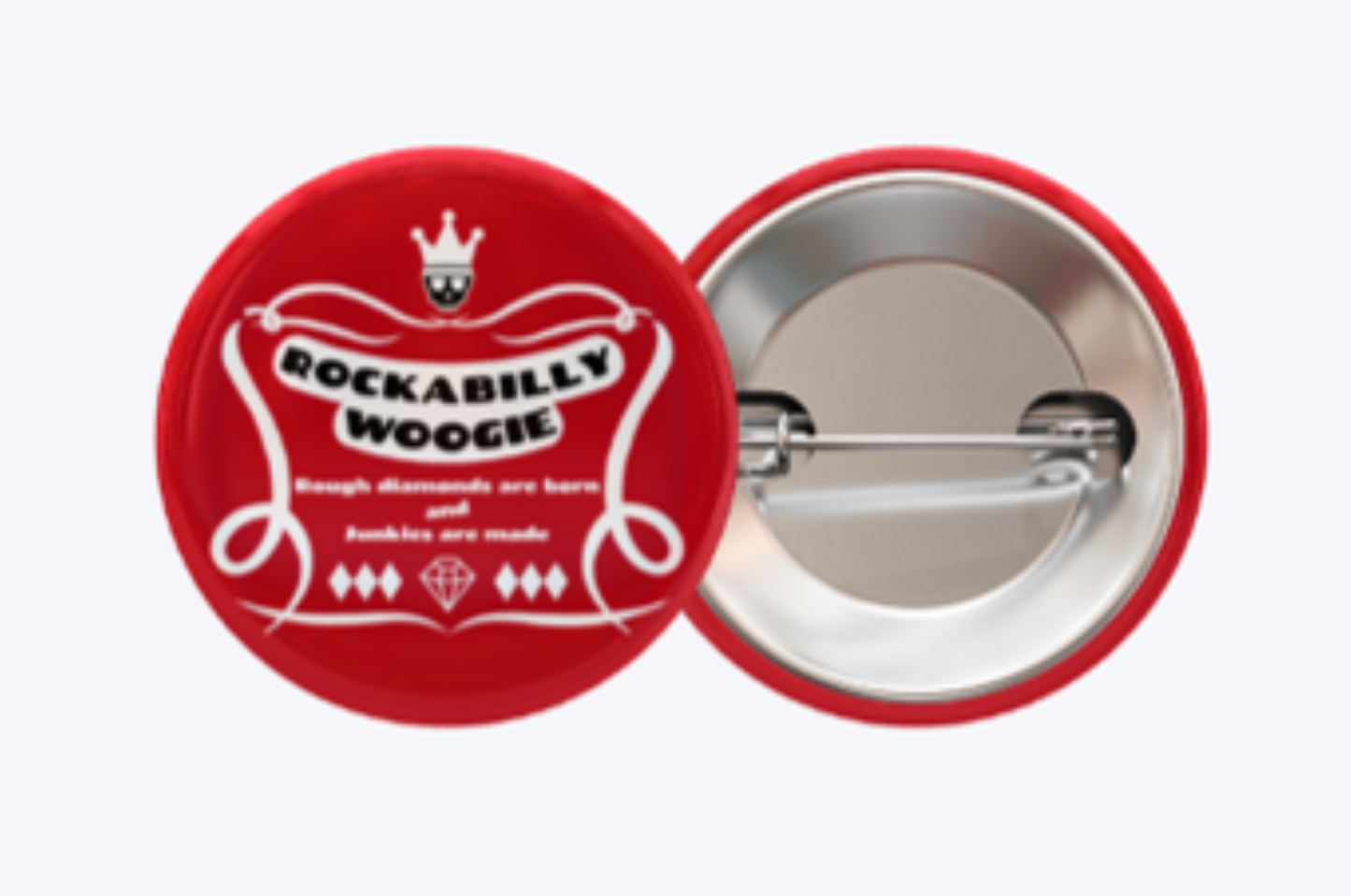 CANバッジ 32mm(Rockabilly Woogie)
